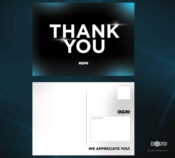 powerpoint thank you card template