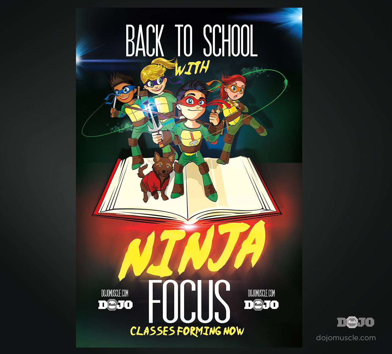 Ninja Focus Poster